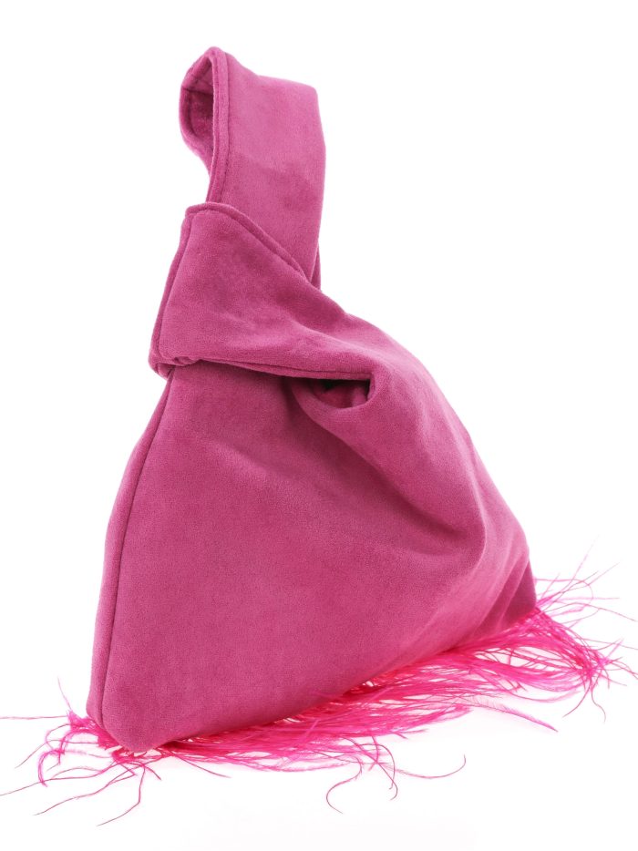 Mini bolso nudo japonés plumas buganvia