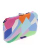 Clutch fiesta estampado azul