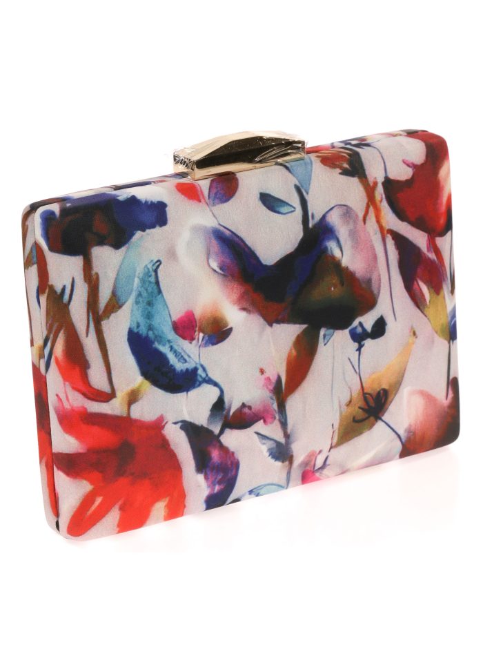 Clutch fiesta estampado multi