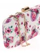 Floral print cluth fucsia