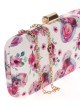 Clutch fiesta floral fucsia