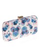 Floral print cluth azulon