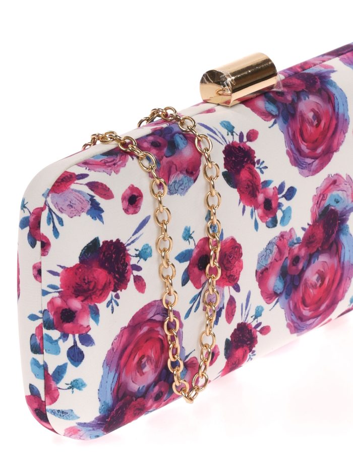 Clutch fiesta floral buganvilla