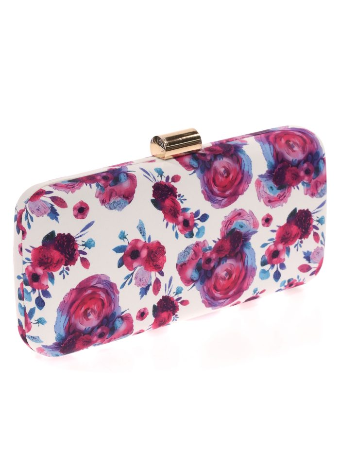 Clutch fiesta floral buganvilla