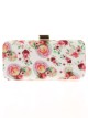 Clutch fiesta floral rosa