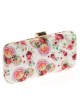 Clutch fiesta floral rosa