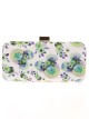 Clutch fiesta floral verde