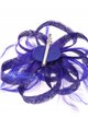 Feather hair fascinator headband azulon