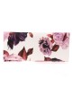 Cartera fiesta floral rosa