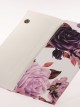 Cartera fiesta floral rosa