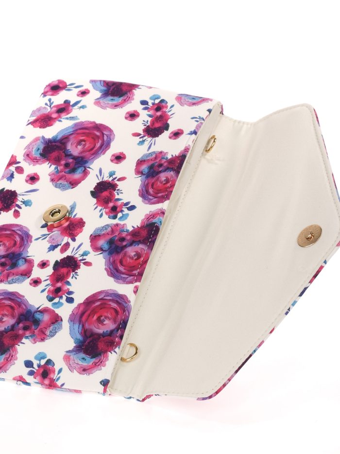 Cartera fiesta floral buganvilla