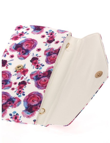 Cartera fiesta floral buganvilla