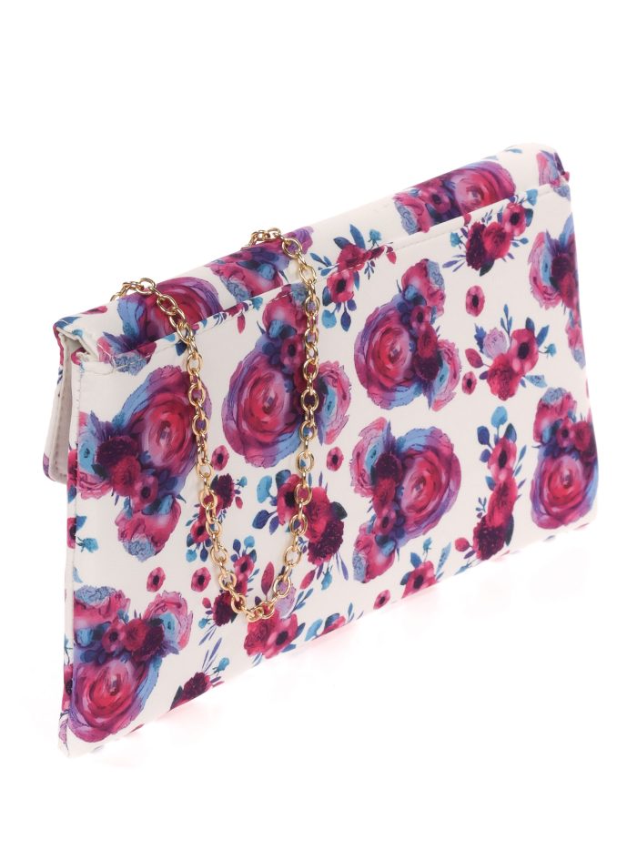 Cartera fiesta floral buganvilla