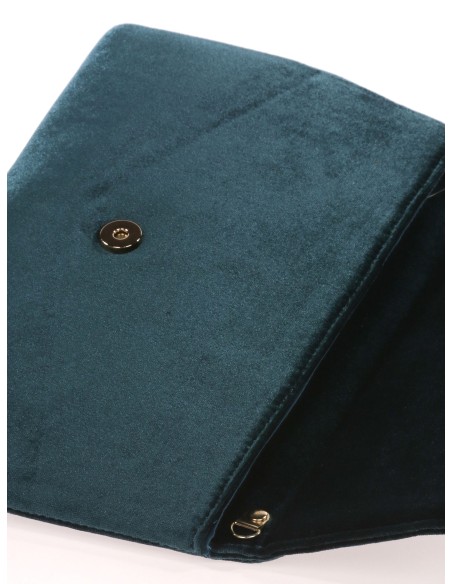 Cartera fiesta terciopelo botella