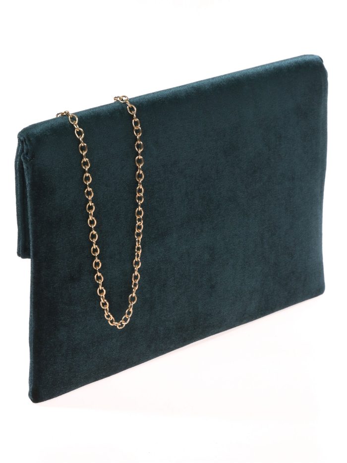 Cartera fiesta terciopelo botella