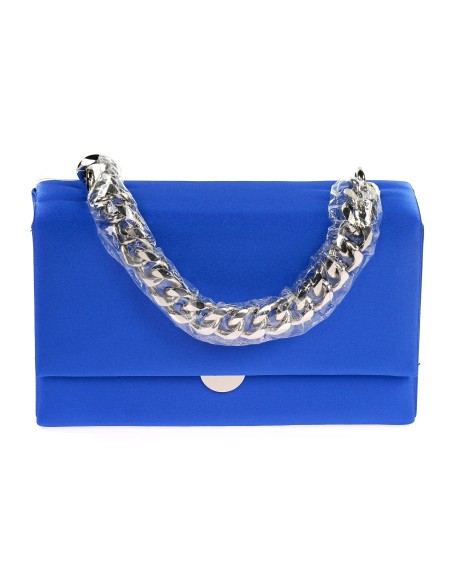 Bolso caja fiesta cadenas azulon