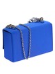Bolso caja fiesta cadenas azulon