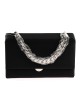 Bolso caja fiesta cadenas negro
