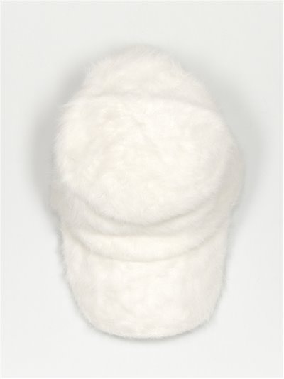 Soft knit cap blanco