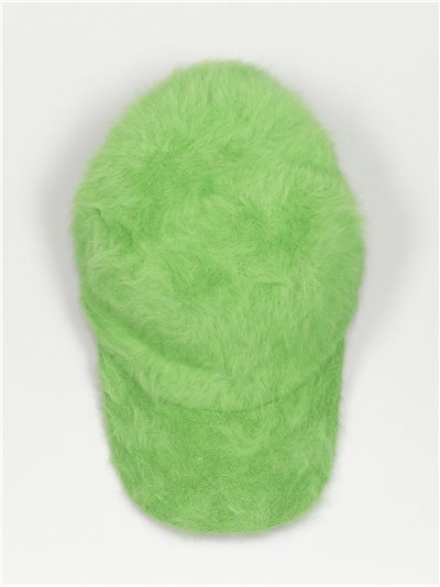 Gorra pelo soft verde