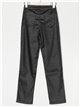 High waist metallic thread jeans negro (S-XXL)