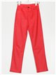 High waist metallic thread jeans rojo (S-XXL)