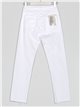 High waist embroidered jeans blanco (36-46)