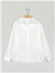Satin shirt blanco (M-XXL)