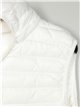 Ultra light waistcoat with hood white (42-50)