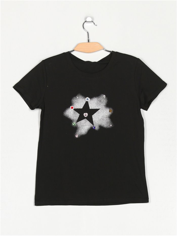 Camiseta estrella joya (S/M-L/XL)