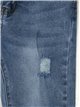 Jeans rotos tiro alto (XS-XL)