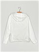 Ultra light floral bomber jacket white (M-XXL)