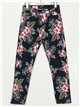 High waist floral jeans (42-52)