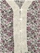 Floral print blouse (S-XL)
