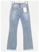 Jeans rotos tiro alto azul (XS-XL)