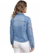 Embroidered denim jacket azul (S-XXL)