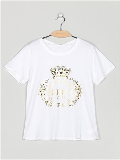 Camiseta corona (S/M-L/XL)