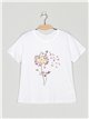 Floral t-shirt (M/L-XL/XXL)