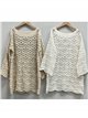 Oversized crochet blouse (L/XL-XXL/XXXL)