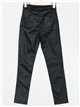 Jeans metalizado tiro alto negro (S-XXL)