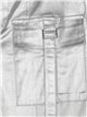 High waist metallic thread straight jeans plata (S-XXL)
