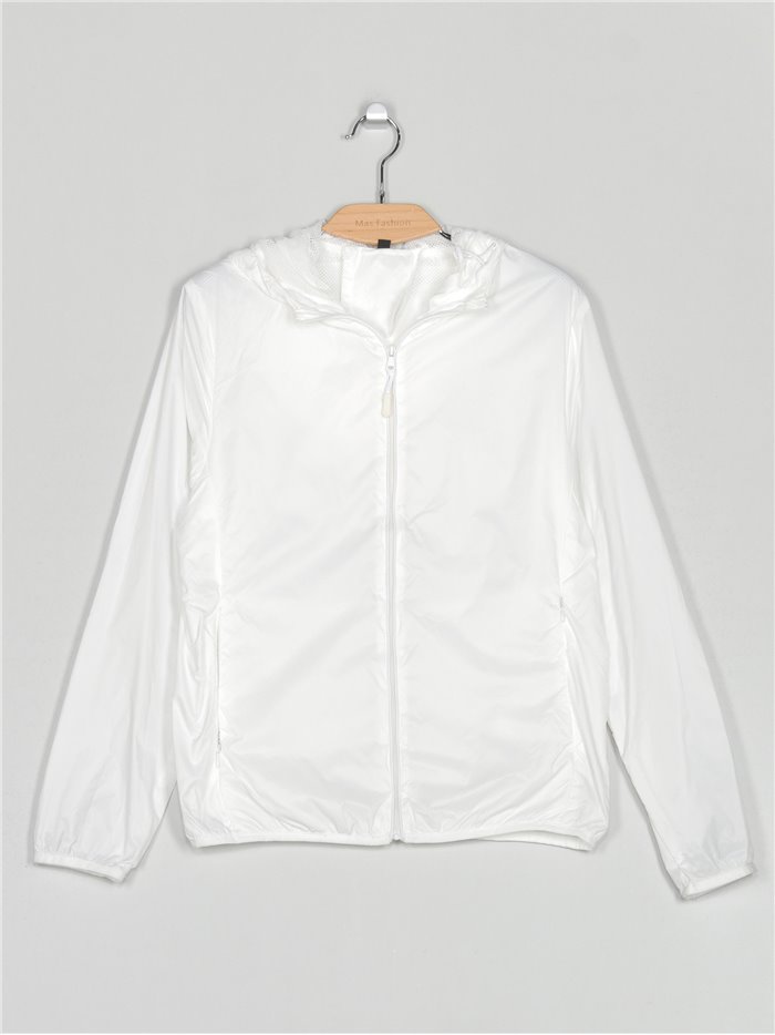 Ultra light bomber jacket white (S-XL)