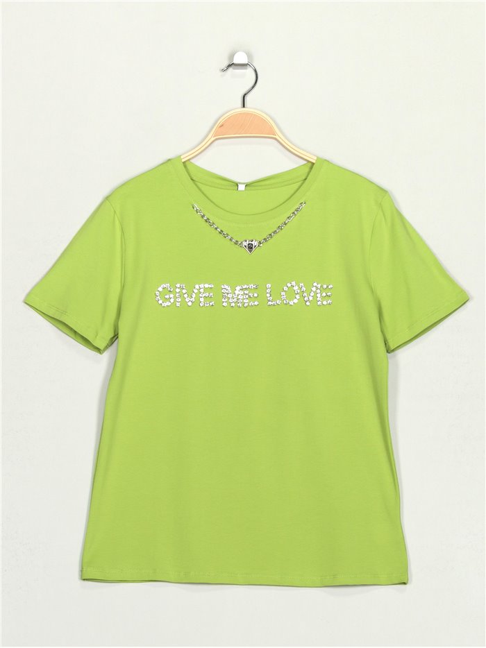 Camiseta give me love lemon