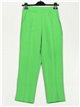 High waist trousers verde-manzana
