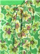 Floral blouse verde-manzana