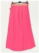 Belted palazzo trousers fucsia