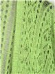 Oversized textured cardigan verde-manzana
