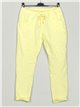 Elastic trousers amarillo