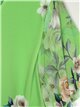 Blusa floral verde-manzana