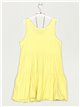 Top with ruffles amarillo